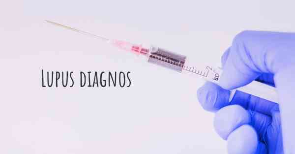 Lupus diagnos