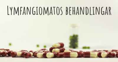 Lymfangiomatos behandlingar