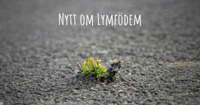 Nytt om Lymfödem