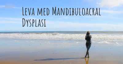 Leva med Mandibuloacral Dysplasi