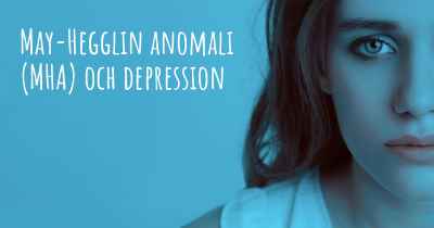 May-Hegglin anomali (MHA) och depression