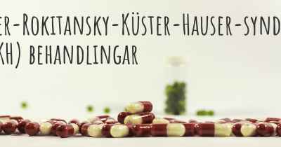 Mayer-Rokitansky-Küster-Hauser-syndrom (MRKH) behandlingar
