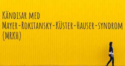 Kändisar med Mayer-Rokitansky-Küster-Hauser-syndrom (MRKH)