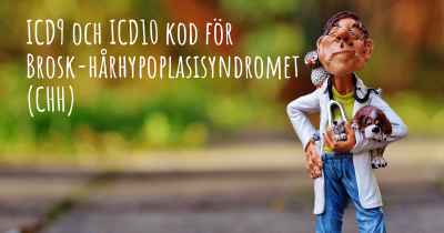 ICD9 och ICD10 kod för Brosk-hårhypoplasisyndromet (CHH)