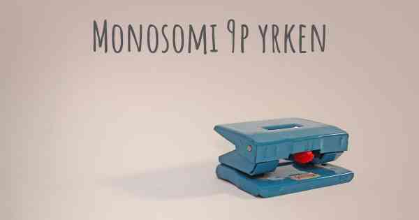 Monosomi 9p yrken