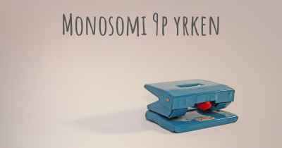 Monosomi 9p yrken