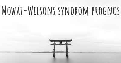 Mowat-Wilsons syndrom prognos