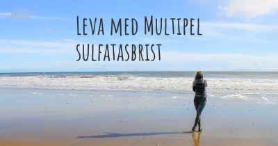 Leva med Multipel sulfatasbrist