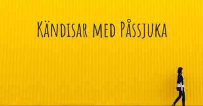 Kändisar med Påssjuka