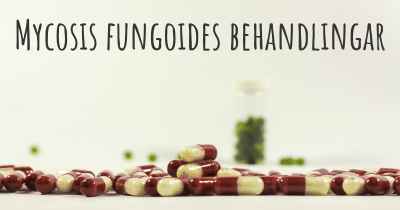 Mycosis fungoides behandlingar