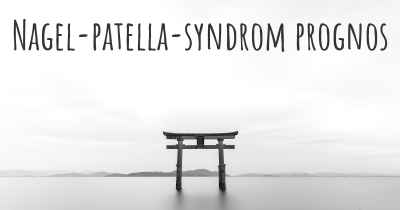 Nagel-patella-syndrom prognos