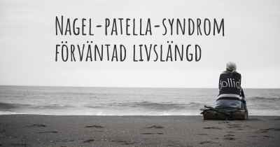 Nagel-patella-syndrom förväntad livslängd