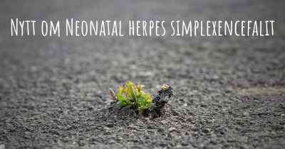 Nytt om Neonatal herpes simplexencefalit