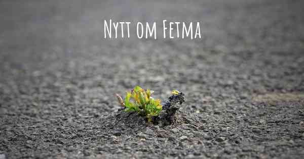 Nytt om Fetma