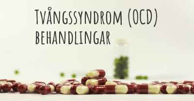 Tvångssyndrom (OCD) behandlingar