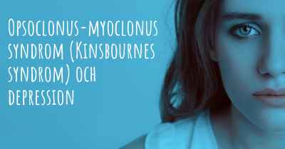 Opsoclonus-myoclonus syndrom (Kinsbournes syndrom) och depression