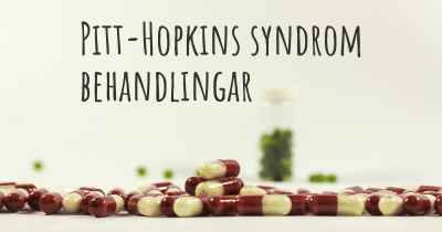 Pitt-Hopkins syndrom behandlingar