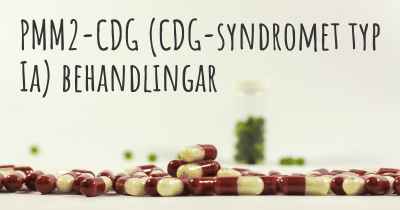 PMM2-CDG (CDG-syndromet typ Ia) behandlingar