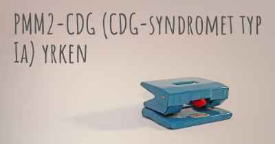 PMM2-CDG (CDG-syndromet typ Ia) yrken