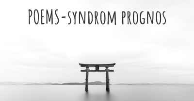 POEMS-syndrom prognos