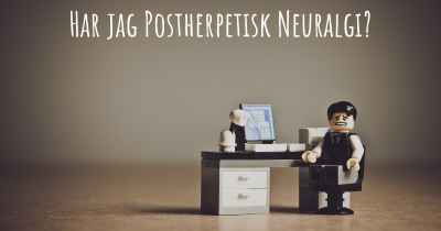 Har jag Postherpetisk Neuralgi?