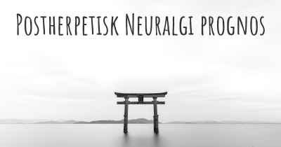 Postherpetisk Neuralgi prognos