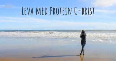 Leva med Protein C-brist