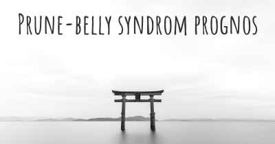 Prune-belly syndrom prognos