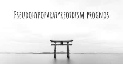 Pseudohypoparatyreoidism prognos
