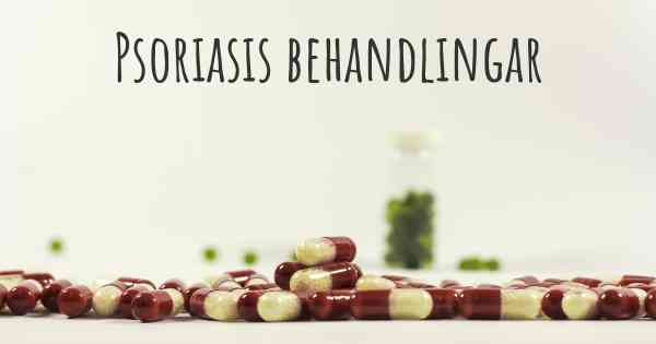 Psoriasis behandlingar