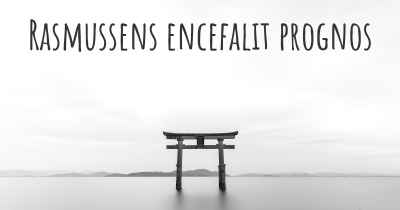 Rasmussens encefalit prognos