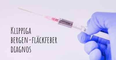 Klippiga bergen-fläckfeber diagnos