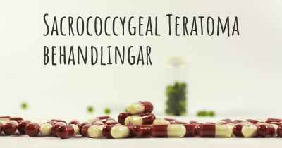 Sacrococcygeal Teratoma behandlingar