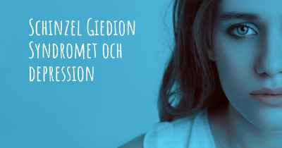 Schinzel Giedion Syndromet och depression