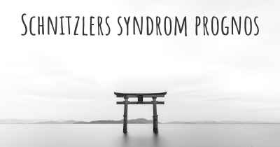 Schnitzlers syndrom prognos
