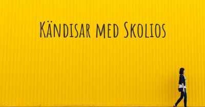 Kändisar med Skolios