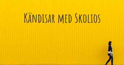 Kändisar med Skolios