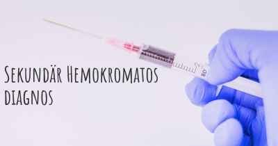 Sekundär Hemokromatos diagnos