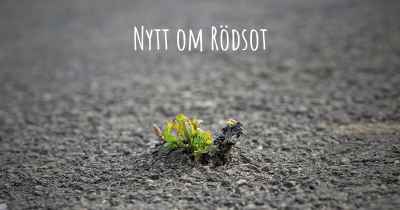 Nytt om Rödsot