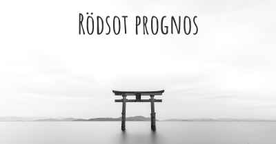 Rödsot prognos