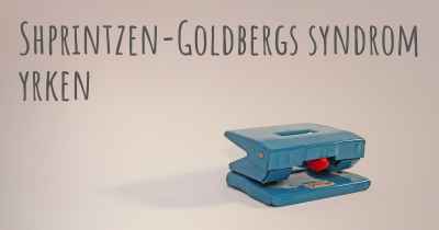 Shprintzen-Goldbergs syndrom yrken