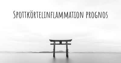 Spottkörtelinflammation prognos