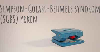 Simpson-Golabi-Behmels syndrom (SGBS) yrken