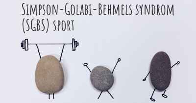 Simpson-Golabi-Behmels syndrom (SGBS) sport