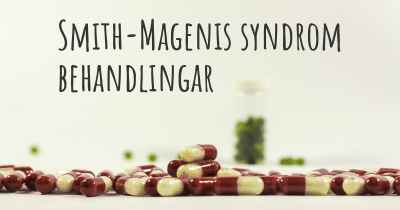 Smith-Magenis syndrom behandlingar
