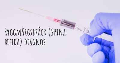Ryggmärgsbråck (Spina bifida) diagnos