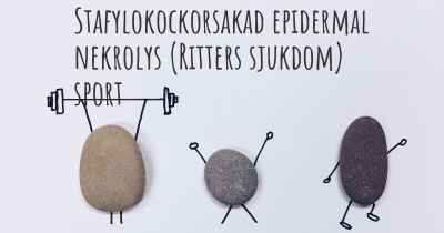 Stafylokockorsakad epidermal nekrolys (Ritters sjukdom) sport