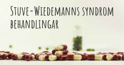 Stuve-Wiedemanns syndrom behandlingar