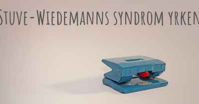 Stuve-Wiedemanns syndrom yrken