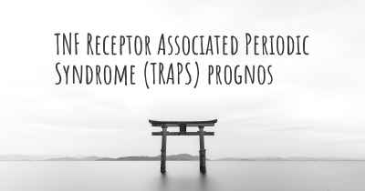 TNF Receptor Associated Periodic Syndrome (TRAPS) prognos